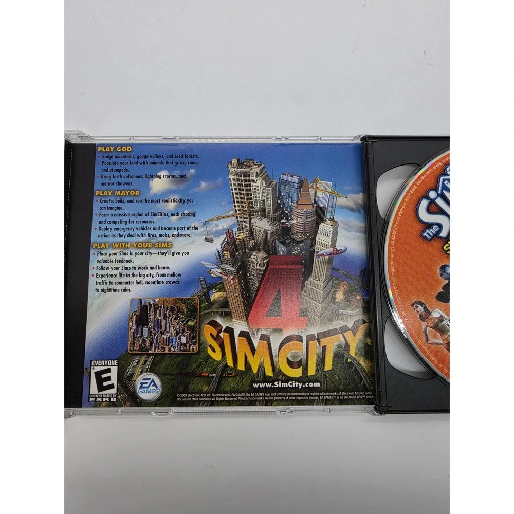The Sims Superstar Expansion Pack PC 2003 EA Games Maxis 2-Disc Jewel Case
